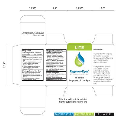 Regener-eyes Carton Drug Dug Facts Label_may 2022 Version (Regener Eyes Ophthalmic Solution Lite  Box August 2022)
